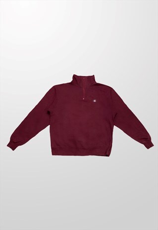 champion quarter zip sweatshirt