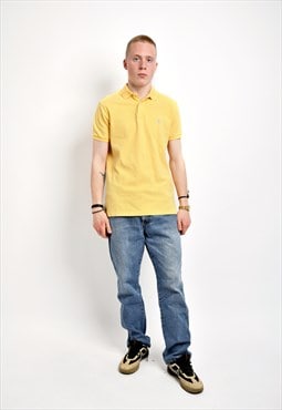 Polo Ralph Lauren vintage polo shirt yellow colour men's
