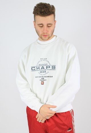 RALPH LAUREN CHAPS LOGO SWEATSHIRT