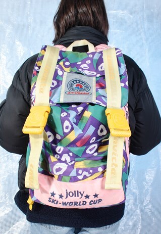 VINTAGE INVICTA PINK, PURPLE AND GREEN