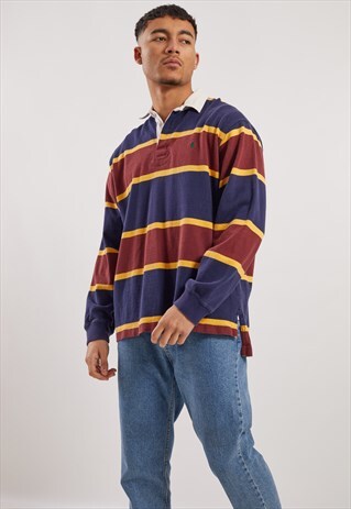 VINTAGE RALPH LAUREN LONG SLEEVE POLO TOP