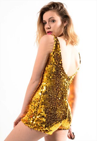 GLITTER SEQUIN FESTIVAL PLAYSUIT