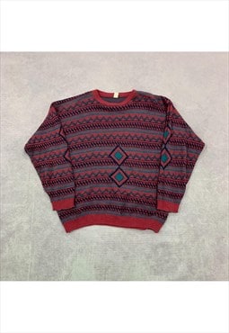 Vintage knitted jumper Women's L