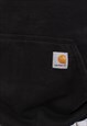 VINTAGE MEN'S CARHARTT BLACK PULLOVER HOODIE