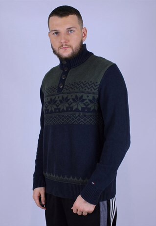 TOMMY HILFIGER JUMPER 1/4 RARE