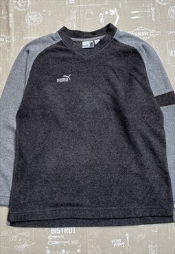 Grey Puma Sweatshirt Youth's XL