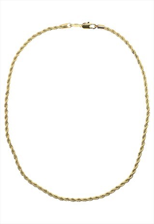 TWISTED CHAIN NECKLACE