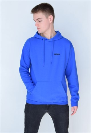BLUE XOXO HOODIE