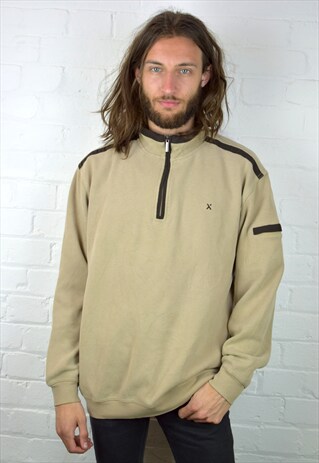 VINTAGE 90'S 1/4 ZIP SWEATSHIRT