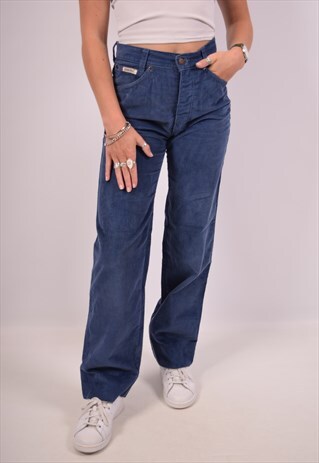 VINTAGE CARRERA CORDUROY TROUSERS BLUE
