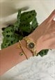Vintage Womens Gold Pierre Feodor Chain Quartz Watch