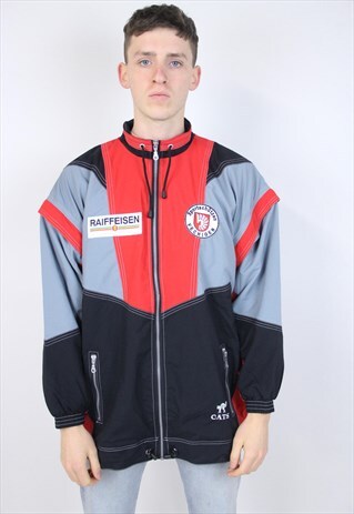 VINTAGE 90S PATTERNED SPORTS JACKET
