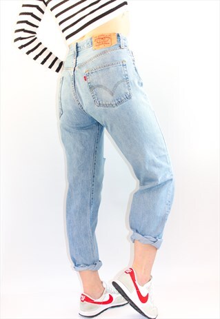 VINTAGE 501 DISTRESSED LEVI'S STONEWASH JEANS