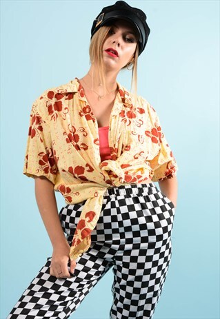 VINTAGE HAWAIIAN PATTERN SHIRT