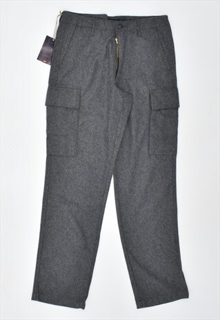 VINTAGE 90'S RIFLE CARGO TROUSERS GREY