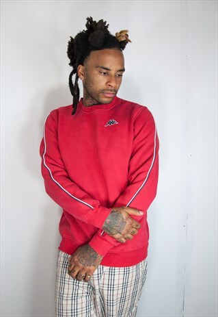 KAPPA RED VINTAGE SWEATSHIRT