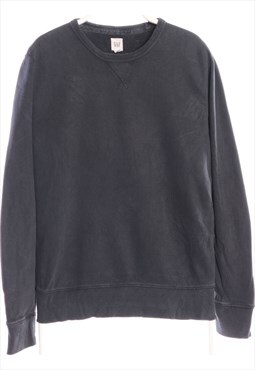 Vintage 90's GAP Sweatshirt Crewneck Black Medium