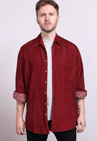 VINTAGE CORDUROY CORD SHIRT