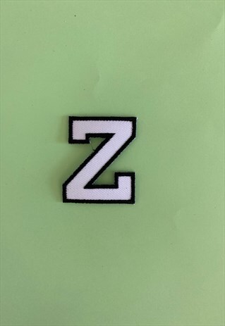 VARSITY LETTER IRON OR SEW ON PATCH - Z