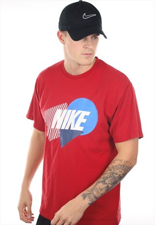 VINTAGE 90S NIKE GRAPHIC PRINT T SHIRT TEE
