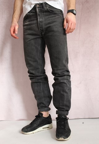 VINTAGE 90'S LEVI'S 501 BLACK JEANS