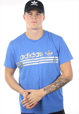 VINTAGE ADIDAS ORIGINALS GRAPHIC T SHIRT TEE