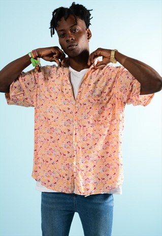 RETRO PASTEL ABSTRACT SHIRT