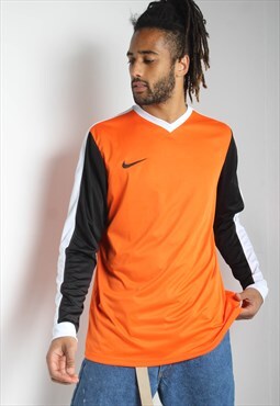 Vintage Nike Long Sleeve T-Shirt Orange