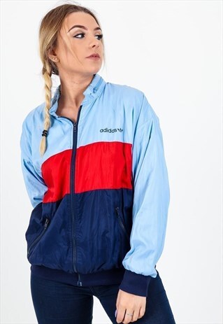 VINTAGE ADIDAS SHELL JACKET J1051
