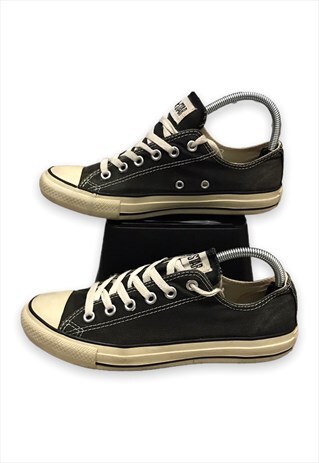 CONVERSE ALL STAR LOW TOPS IN DARK GREEN
