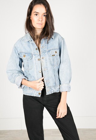 LAST UNIT SALE / VINTAGE 80S LEE DENIM JACKET