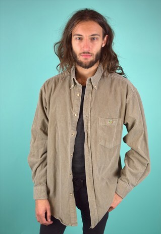 VINTAGE 90'S LACOSTE CORDUROY SHIRT