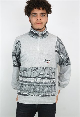 VINTAGE 90'S 1/4 ZIP SWEATSHIRT