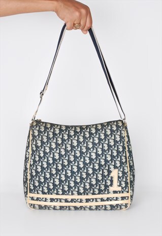RARE VINTAGE DIOR MONOGRAM SHOULDER BAG