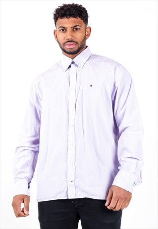 VINTAGE TOMMY HILFIGER CHECKERED SHIRT S1328