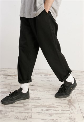 DICKIES COMFORT WAIST TROUSERS BLACK X458
