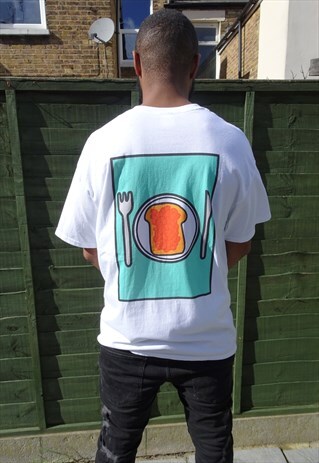 ILLUSTRATED BACK PRINT T-SHIRT