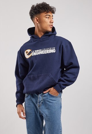 VINTAGE UC DAVIS COLLEGE HOODIE