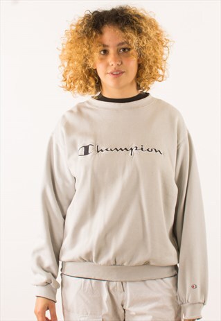 VINTAGE 90S CHAMPION SPELLOUT CREWNECK SWEATSHIRT