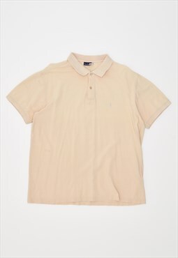 Vintage 00'S Y2K Conte Of Florence Polo Shirt Beige