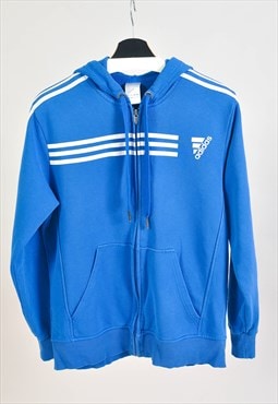 Vintage 00s ADIDAS hoodie in blue