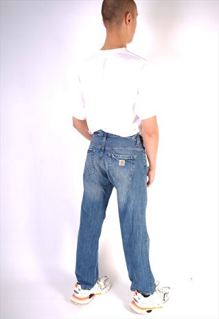 VINTAGE CARHARTT W MINER JEANS