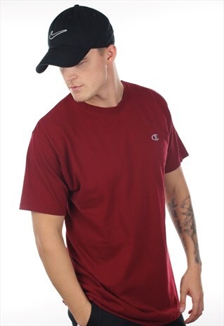 VINTAGE CHAMPION USA SMALL LOGO T SHIRT TEE