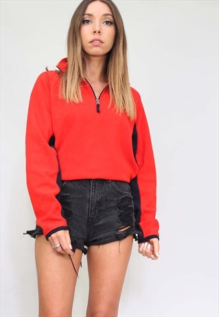 RETRO GAP 1/4 ZIP FLEECE
