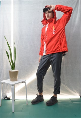 COCA-COLA 1/4 ZIP FESTIVAL JUMPER JACKET.