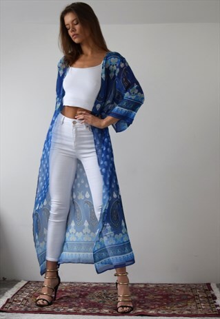 PAISLEY PRINT FESTIVAL KIMONO