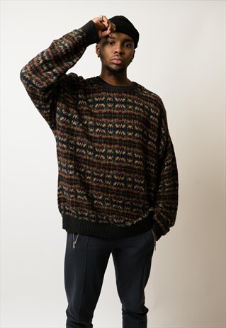 VINTAGE PATTERNED JUMPER