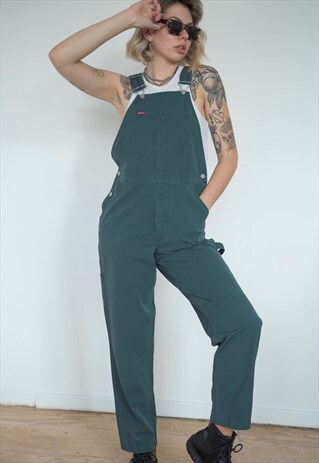 VINTAGE 90S DUNGAREES DENIM RIFLE IN DARK GREEN