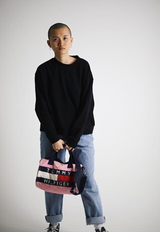 RARE VINTAGE TOMMY HILFIGER DUFFLE MINI WEEKEND BAG
