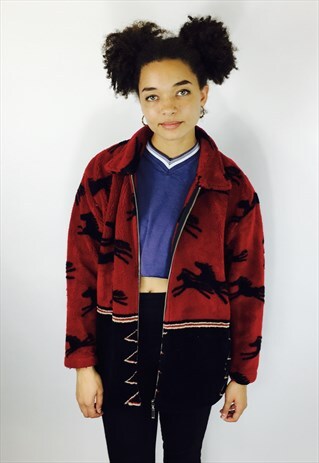 AZTEC TEDDY BEAR FLEECE